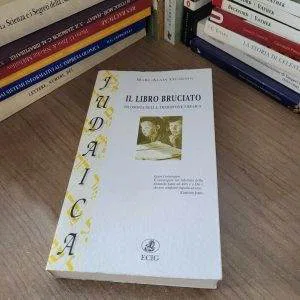 IL LIBRO BRUCIATO FILOSOFIA DELLA TRADIZIONE EBRAICA OUAKNIN ECIG JUDAICA  LIBRO