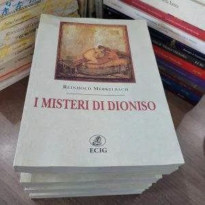 I MISTERI DI DIONISO MERKELBACH RARO ECIG LIBRO FUORI CATALOGO MITOLOGIA MITI