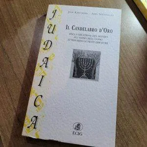 IL CANDELABRO D'ORO FESTE EBRAICHE J.EISENBERG RARO ECIG JUDAICA LIBRO NUOVO