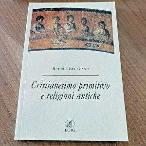 CRISTIANESIMO PRIMITIVO E RELIGIONI ANTICHE LIBRO NUOVO RARO ECIG FUORI CATALOGO