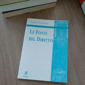 C) Le fonti del Diritto Federico Sorrentino  ECIG fuori catalogo libro