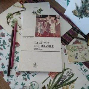 D) LA STORIA DEL BRASILE PAOLO LINGUA 1500-2000 Fuori Catalogo RARO ECIG
