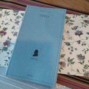 C) TITO Brian W. JONES Profili 1a Edizione ECIG LIBRO RARO Fuori Catalogo