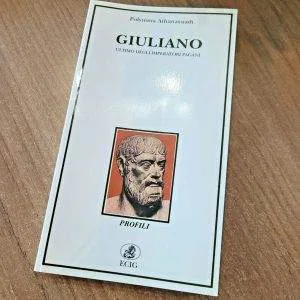GIULIANO ULTIMO DEGLI IMPERATORI PAGANI P.ATHANASSIADI ECIG PROFILI LIBRO NUOVO