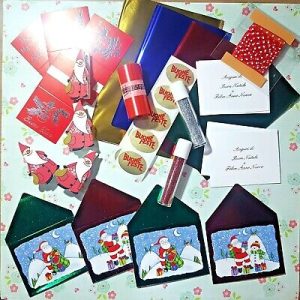 C11 LOTTO NATALE CHIUDI PACCO ADESIVI MOLLETTE SACCHETTI REGALO NASTRI REGALI