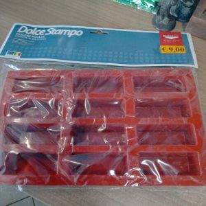 Paderno Stampo Silicone Barrette Stick Biscotti Dolci 12 CavitĆ