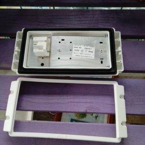 Arealite Struttura Applique Esterno Kit Bianco Senza Vetro,Fuori Produzione G24