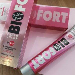 1 BIOFORT COLOR CREAM 7/35 biondo dorato mogano 100ml crema colorante cera